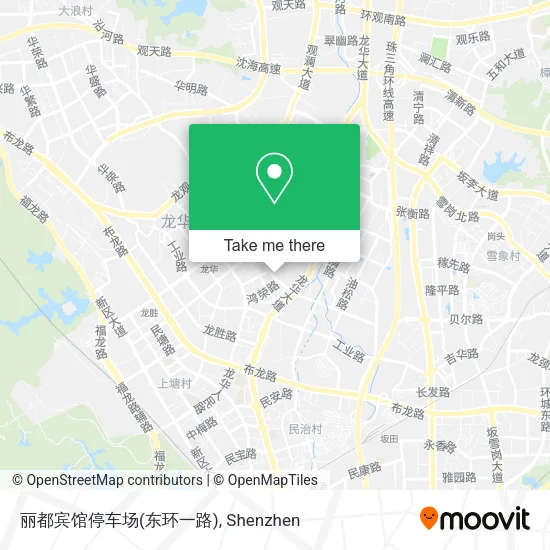 丽都宾馆停车场(东环一路) map