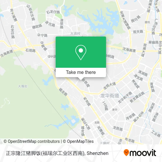 正宗隆江猪脚饭(福瑞尔工业区西南) map