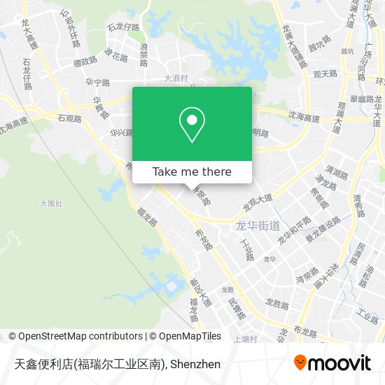 天鑫便利店(福瑞尔工业区南) map