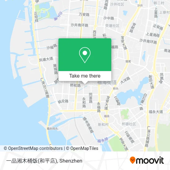 一品湘木桶饭(和平店) map