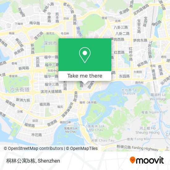 桐林公寓b栋 map