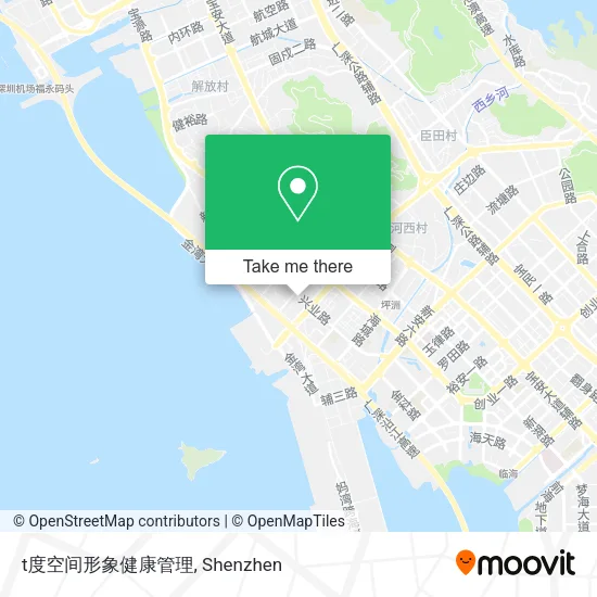 t度空间形象健康管理 map