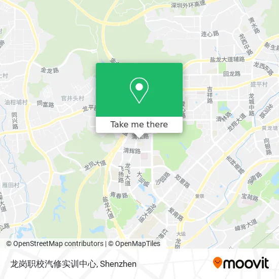龙岗职校汽修实训中心 map