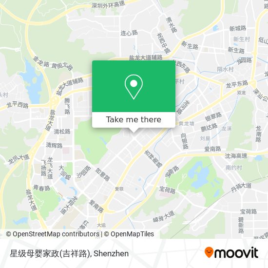 星级母婴家政(吉祥路) map