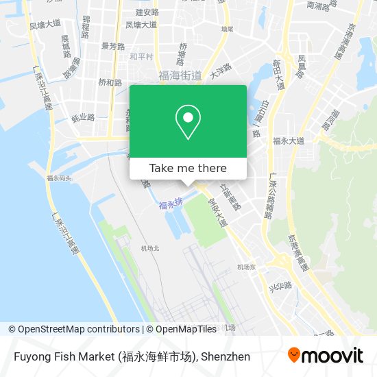 Fuyong Fish Market (福永海鲜市场) map