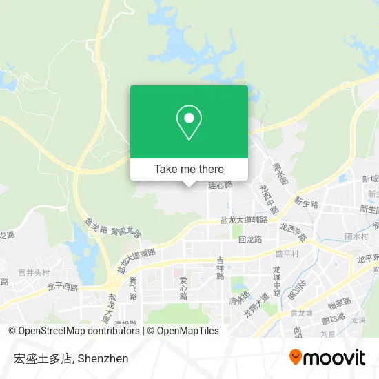 宏盛土多店 map