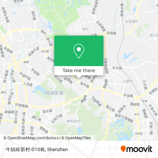 牛轭岭新村-010栋 map