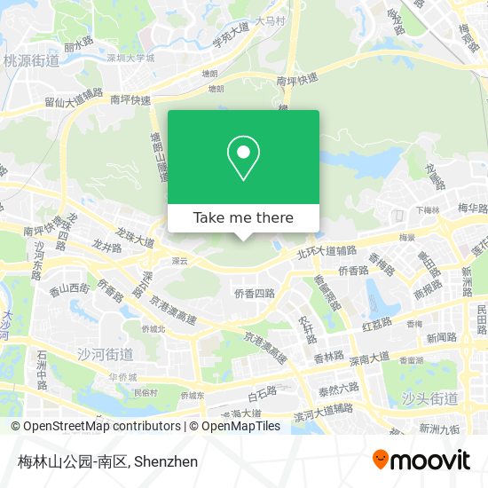 梅林山公园-南区 map