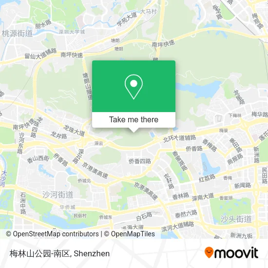 梅林山公园-南区 map