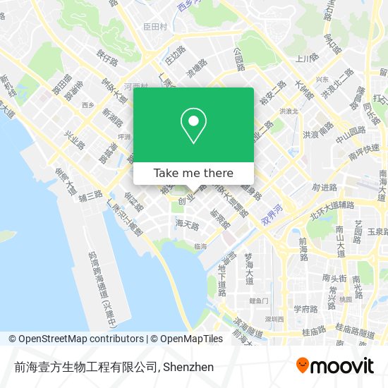 前海壹方生物工程有限公司 map