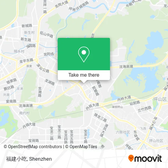 福建小吃 map