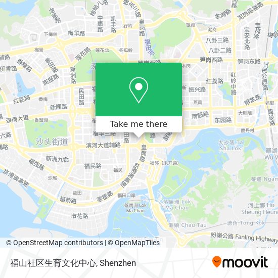 福山社区生育文化中心 map