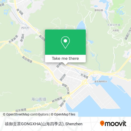 禧御贡茶GONGXHA(山海四季店) map