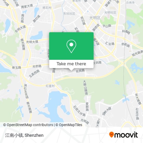 江南小镇 map
