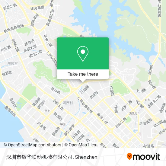 深圳市敏华联动机械有限公司 map