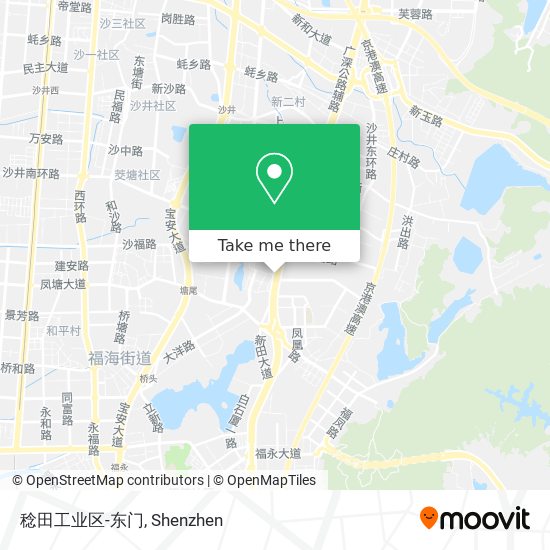 稔田工业区-东门 map