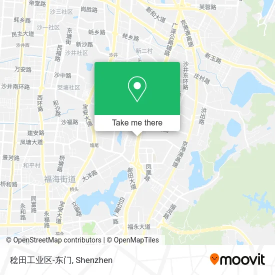 稔田工业区-东门 map