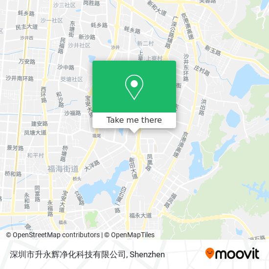 深圳市升永辉净化科技有限公司 map