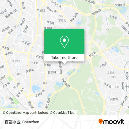百福水业 map