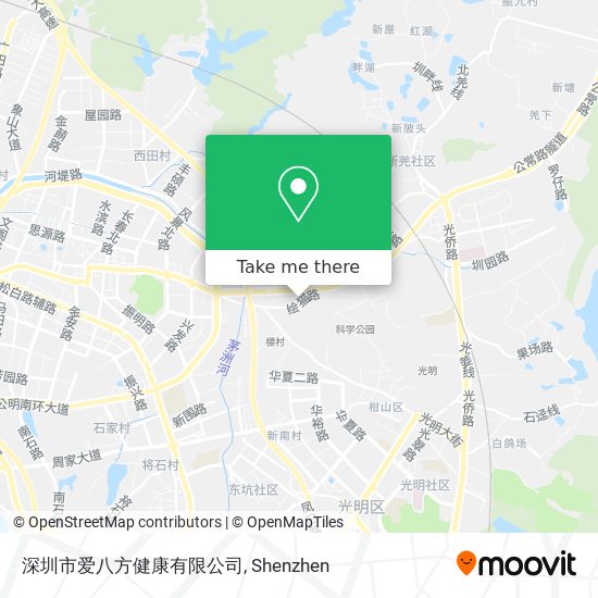 深圳市爱八方健康有限公司 map