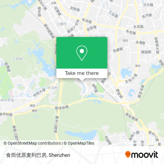 食而优原麦列巴房 map