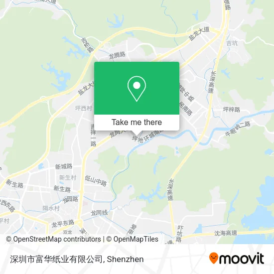 深圳市富华纸业有限公司 map