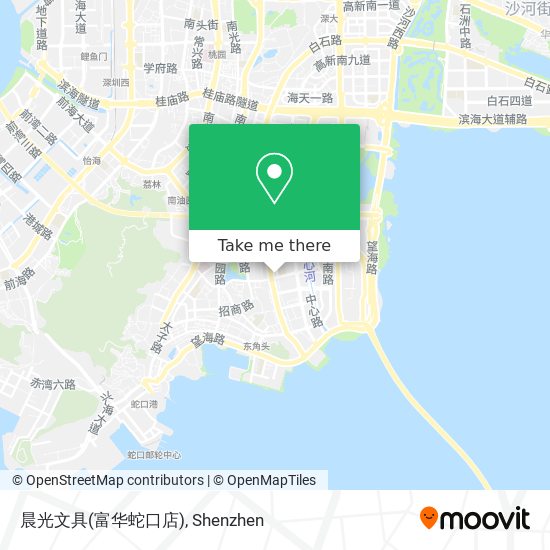 晨光文具(富华蛇口店) map
