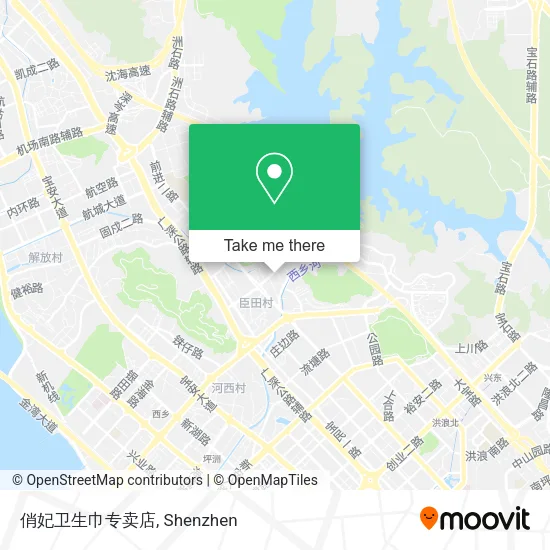 俏妃卫生巾专卖店 map