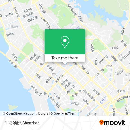 牛哥汤粉 map
