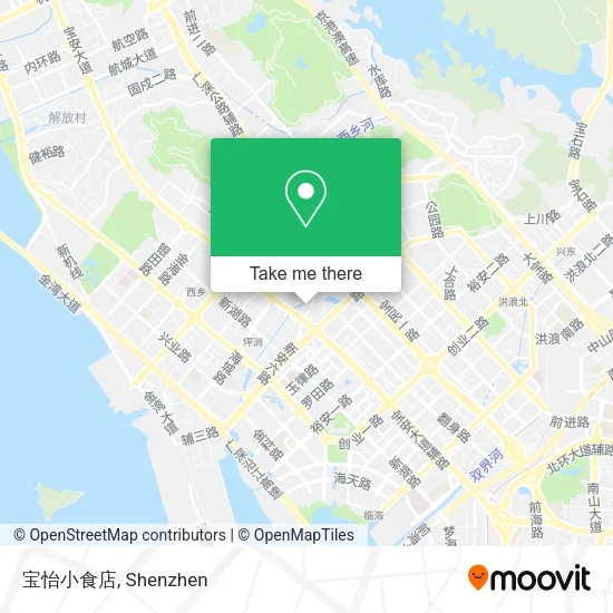 宝怡小食店 map