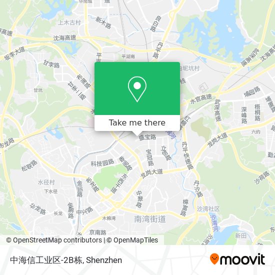中海信工业区-2B栋 map