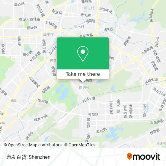 康发百货 map