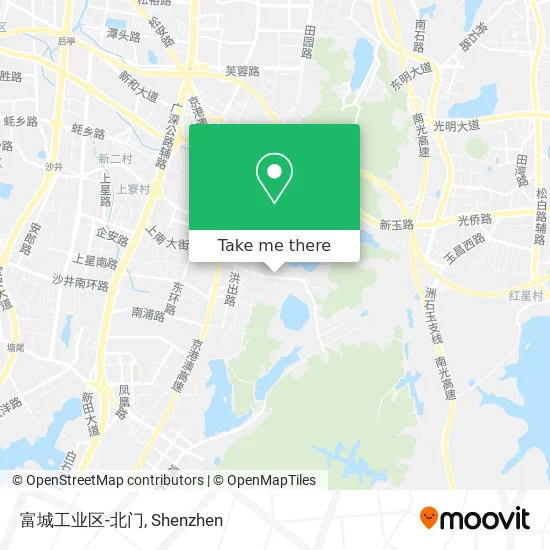 富城工业区-北门 map