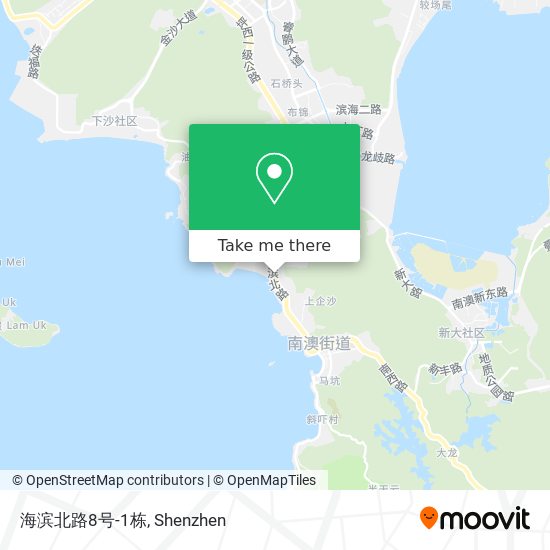 海滨北路8号-1栋 map