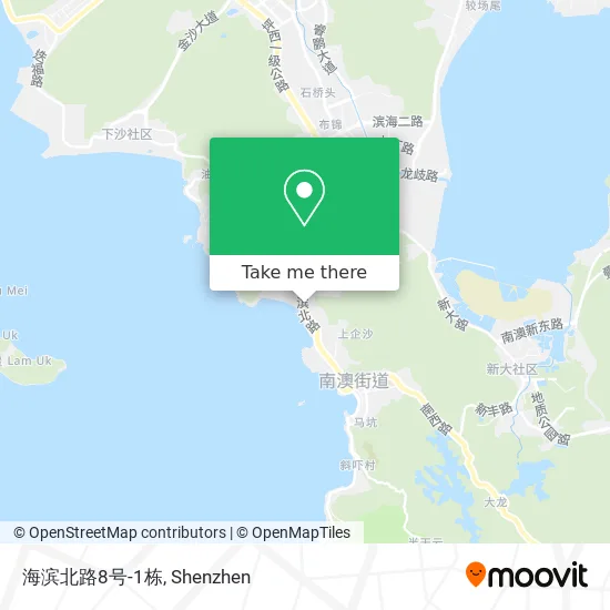 海滨北路8号-1栋 map