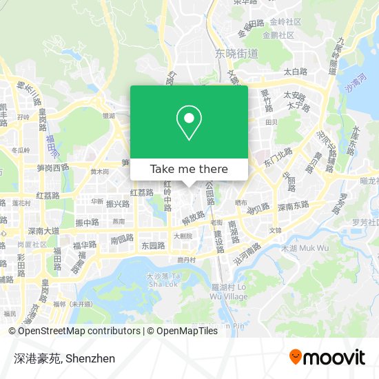 深港豪苑 map