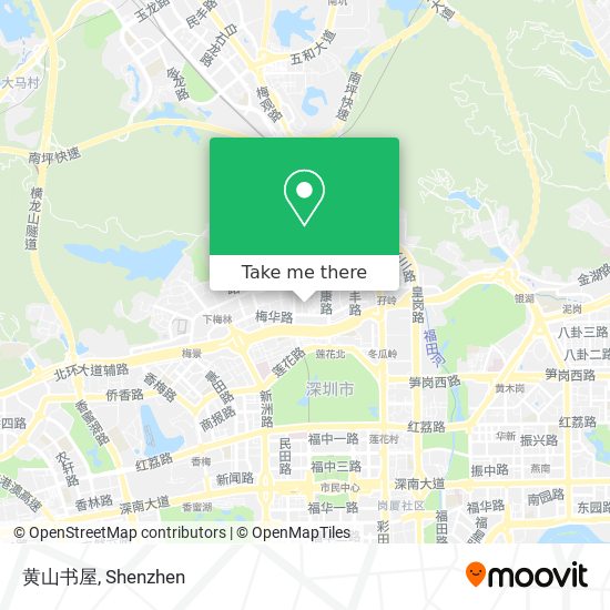 黄山书屋 map