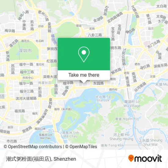 潮式粥粉面(福田店) map