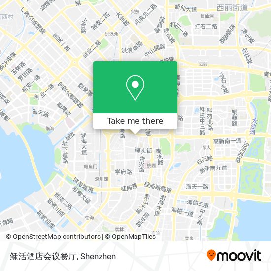 稣活酒店会议餐厅 map