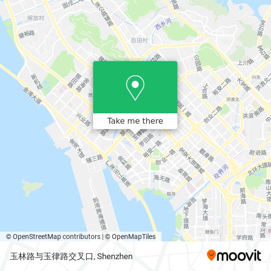 玉林路与玉律路交叉口 map