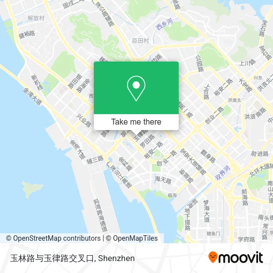 玉林路与玉律路交叉口 map