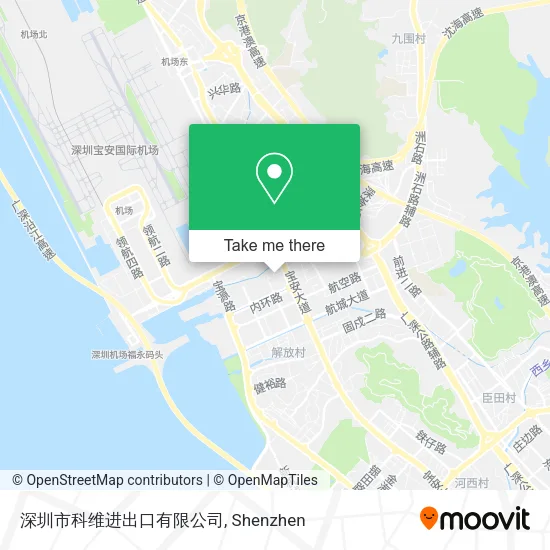 深圳市科维进出口有限公司 map