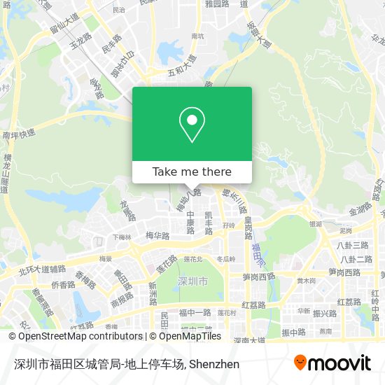 深圳市福田区城管局-地上停车场 map