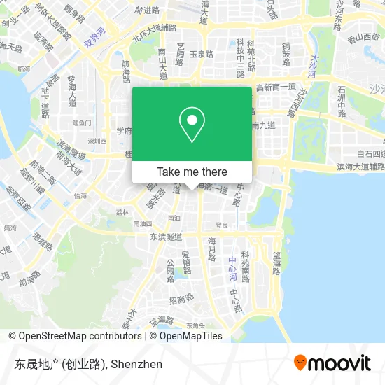 东晟地产(创业路) map