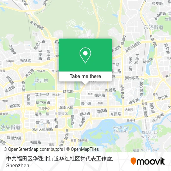 中共福田区华强北街道华红社区党代表工作室 map