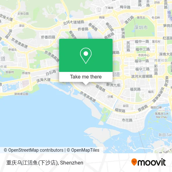 重庆乌江活鱼(下沙店) map