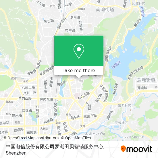 中国电信股份有限公司罗湖田贝营销服务中心 map