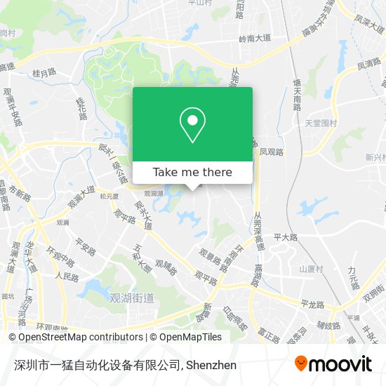 深圳市一猛自动化设备有限公司 map