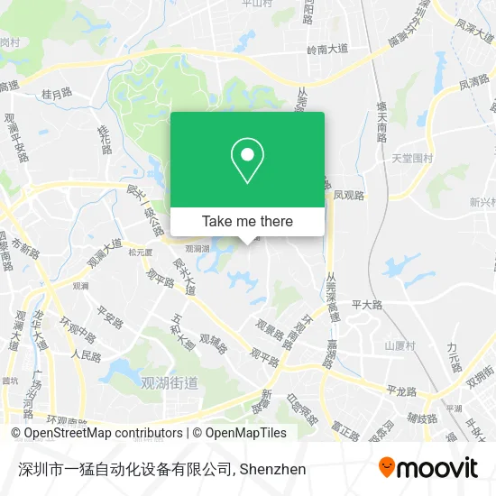 深圳市一猛自动化设备有限公司 map