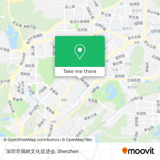 深圳市揭岭文化促进会 map